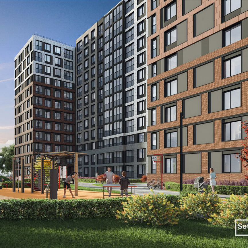 3-к. квартира, 76,3 м², 1/12 эт.