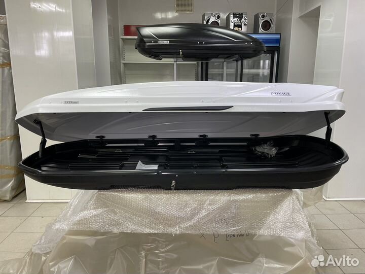 Автобокс Voyage X 500л 218см цвет Белый матовый
