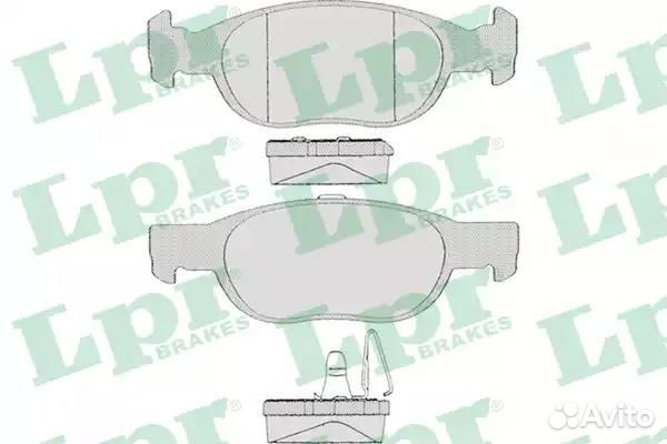 Колодки тормозные дисковые