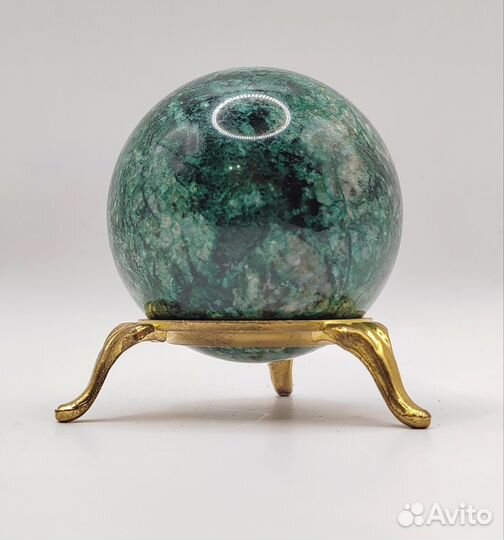 Малахит с хризаколлой