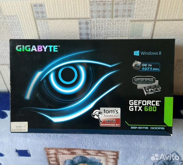 В продаже видеокарта gigabyte geforce GTX 680