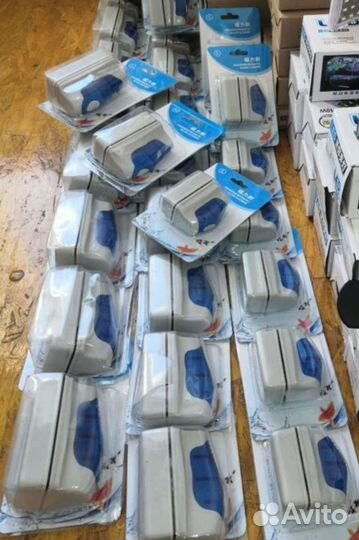 Магнитная щётка для мытья стенок аквариума