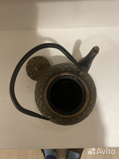 Заварочный чайник из чугуна