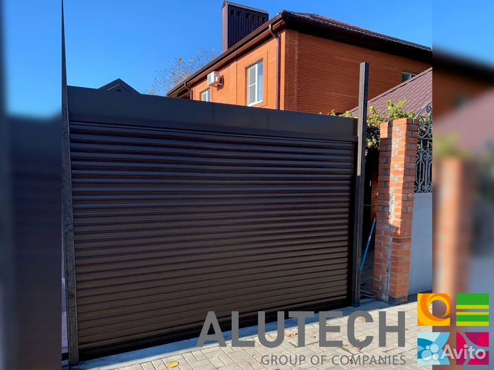 Ворота Аlutech роллетные