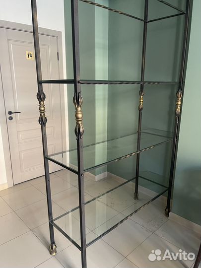 Стеллаж кованный