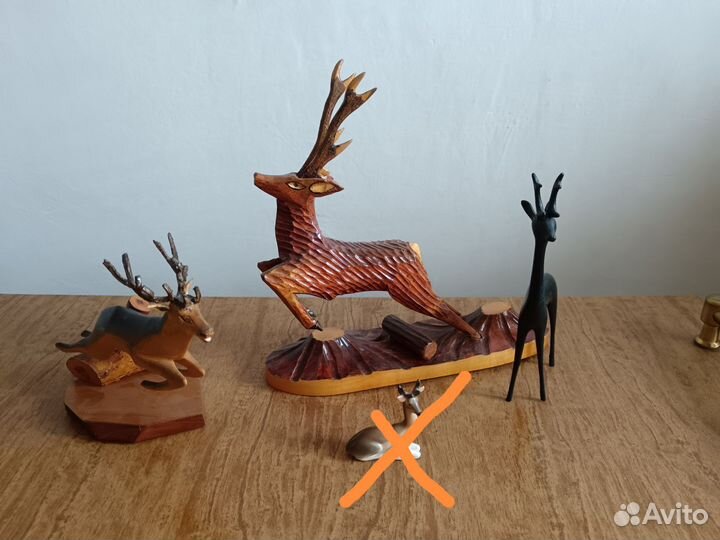 Деревянные статуэтки СССР