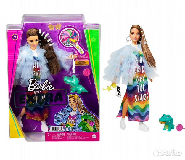 Новая кукла Barbie Экстра оригинал