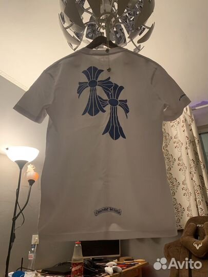 Chrome hearts футболка оверсайз