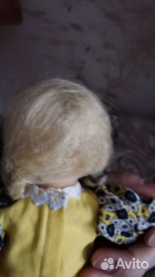 Кукла паричковая СССР