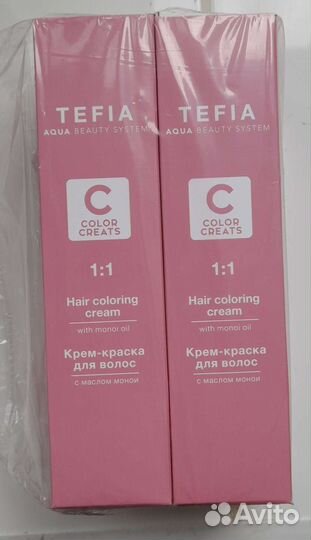 Краска для волос tefia