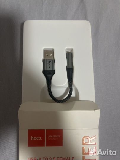 Переходник usb на 3,5 jack