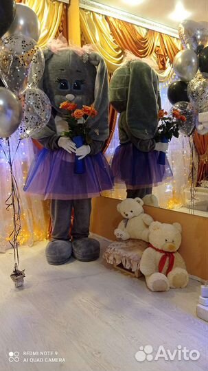 Рост. кук.мишка умка, панда, мишка Тедди и зайка