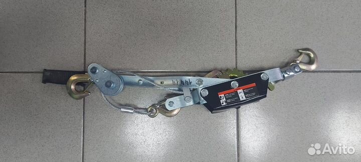 Лебедка рычажная гаражная