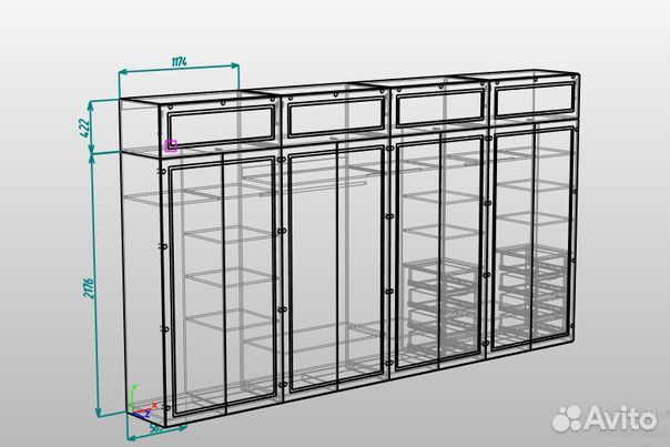 Проэктирование мебели базис мебельщик 10