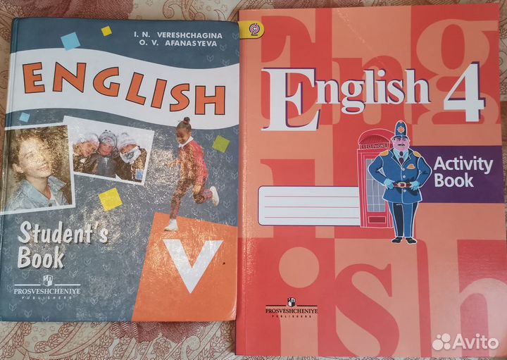 Учебник английского Верещагина и рабочая тетрадь
