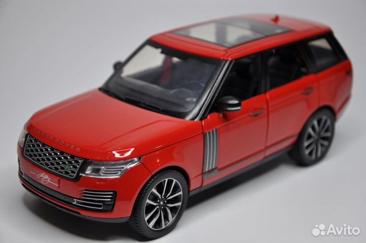 Модель автомобиля Range Rover Fifty металл