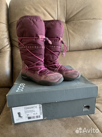 Сапоги для девочки ecco 31р