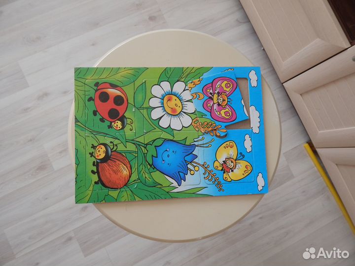 Игрушки пазлы мозайка