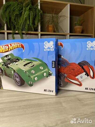 Железный конструктор машинки