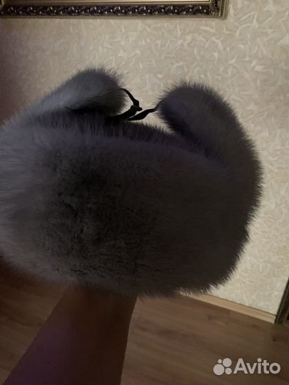 Норковая шапка мужская