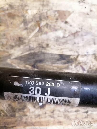 Задний левый привод Volkswagen Passat B6 3.2 AXZ