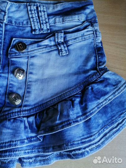 Юбка джинсовая