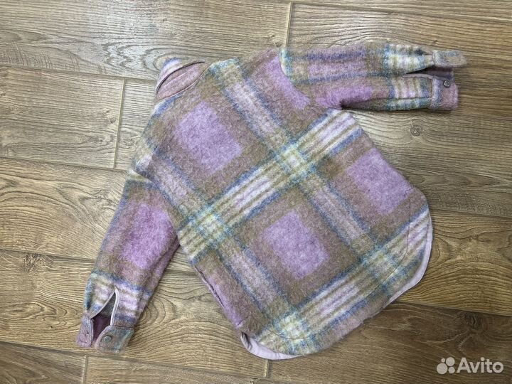 Рубашка теплая zara 120
