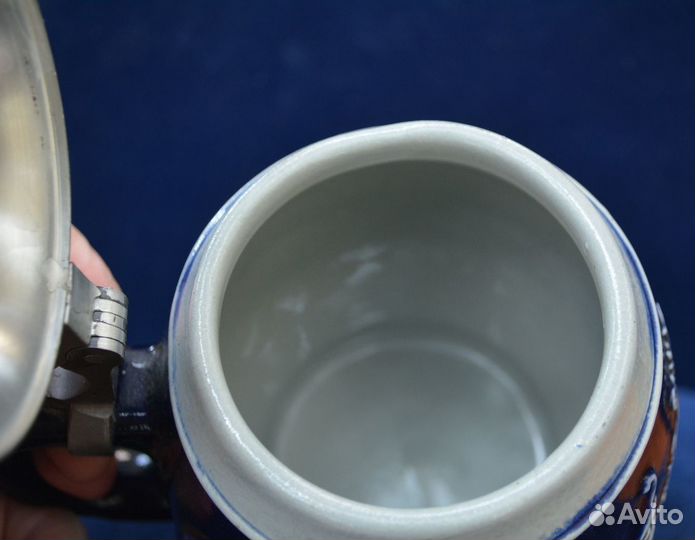 Пивная кружка- германия. бочонок. высота 13 см