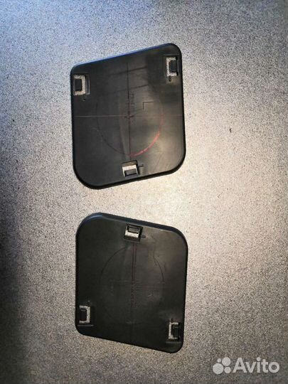 Заглушки в бампер Прадо 120