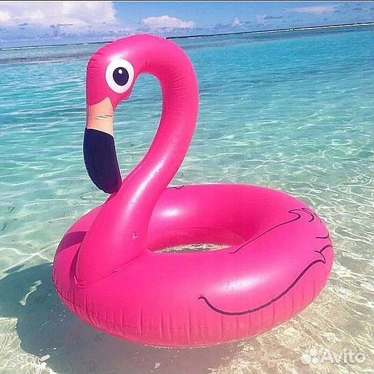 Круг надувной для плавания Фламинго 80, 90, 120 см