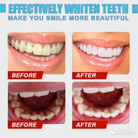 Паста мусс для отбеливания зубов