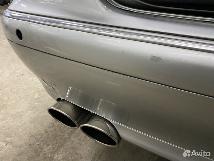 Задний бампер mersedes w220 с насадками