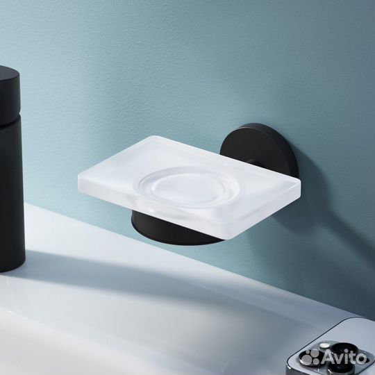 Мыльница AM.PM X-Joy A85A34222, матовый черный