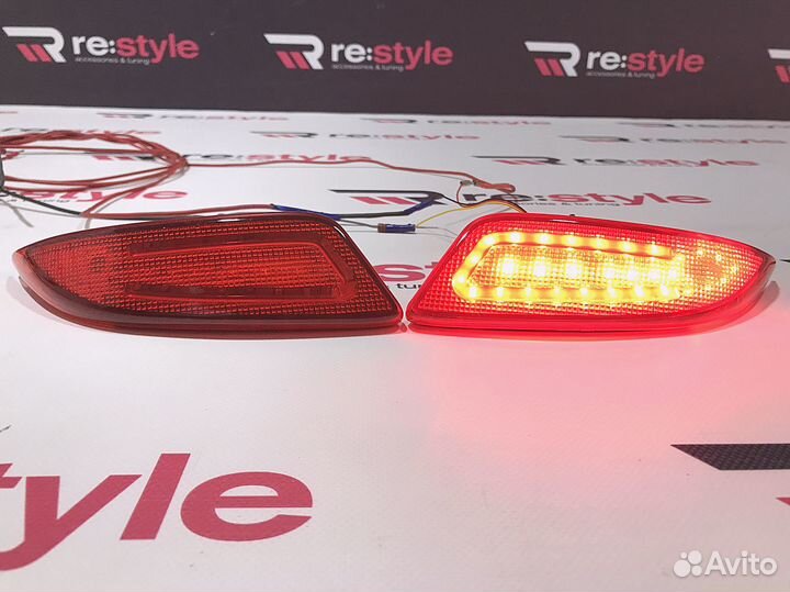 Фонари в задний бампер Camry 55