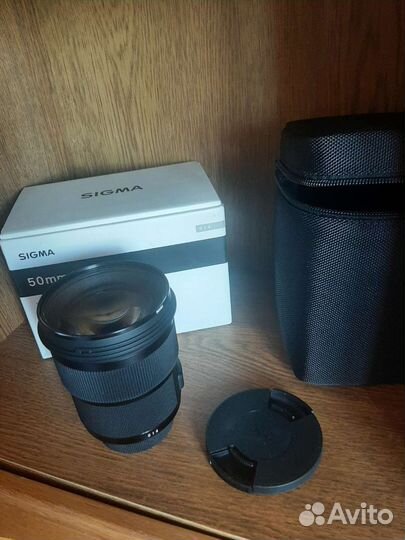 Объектив Sigma 50 1,4 nikon