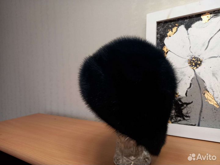 Шапка норковая женская