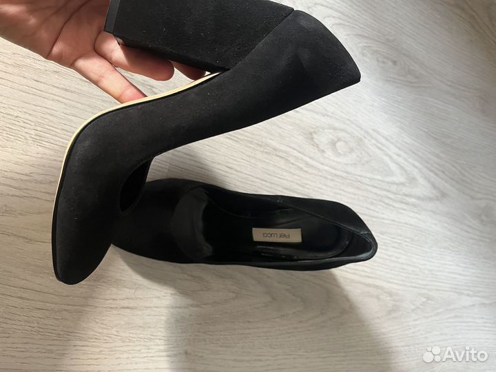 Женская турецкая обувь - замшевые туфли