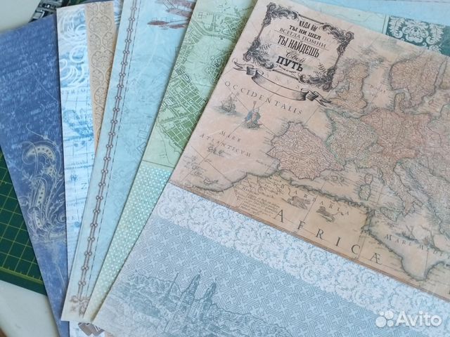 Бумага для скрапбукинга купить в Пушкине с доставкой | Хобби и отдых ...