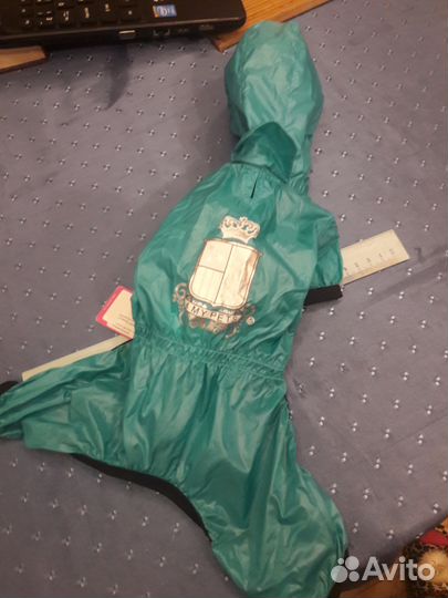 Комбинезон- дождевик для маленькой собачки