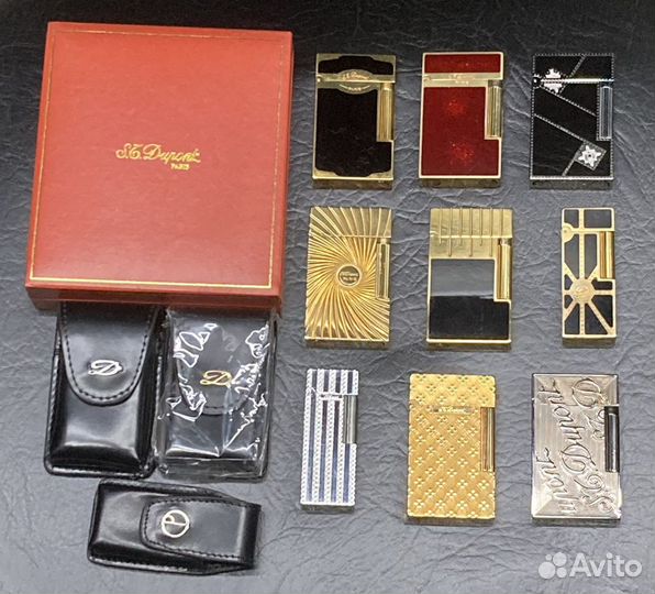 Зажигалки Dupont и dunhill