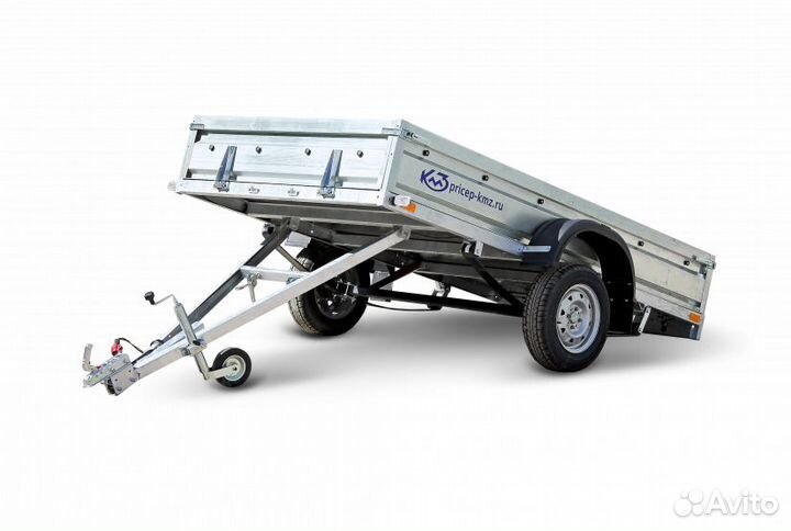 Прицеп легковой кмз 2,7х1,5 метра.Оцинкованный