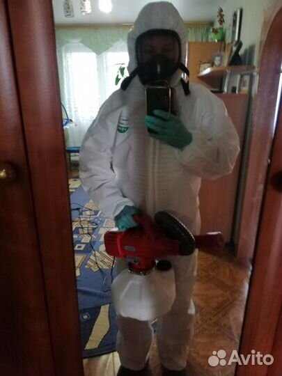 Уничтожение клопов тараканов блох