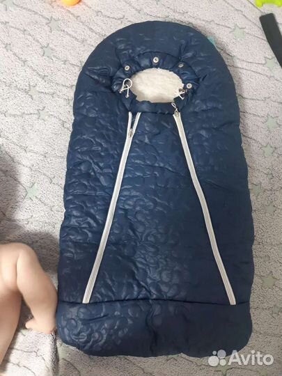 Конверт с овечьей шерстью