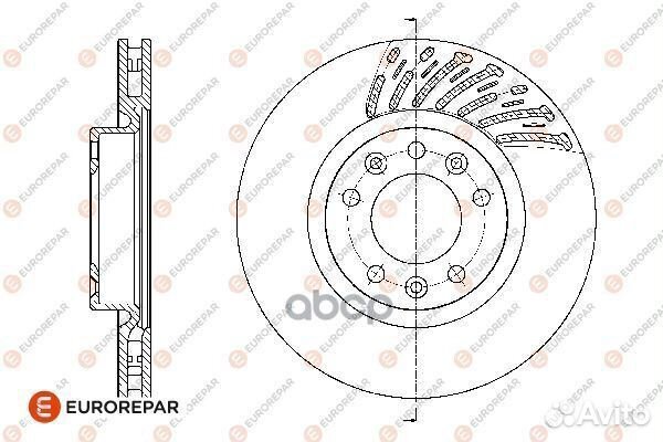 Диск тормозной citroen/peugeot berlingo/partner