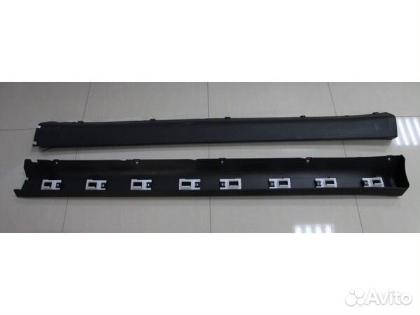 Накладки на пороги на Ниву Шевроле Бертоне Bertone