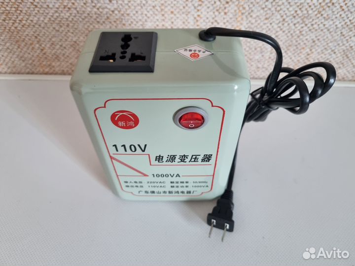 Понижающий трансформатор 220v 110v 1000w