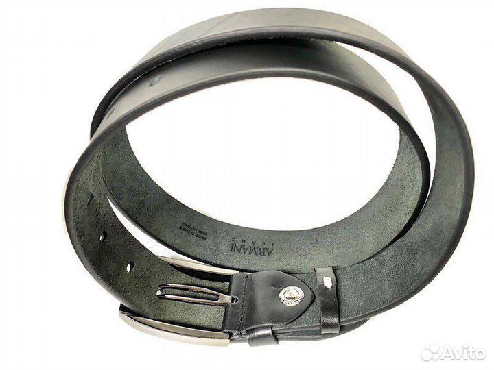 Ремень кожаный GA 1991 black