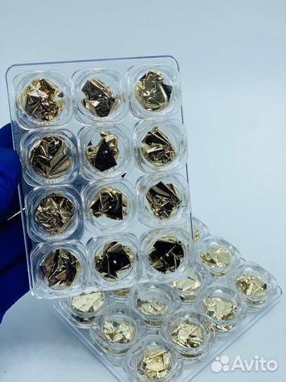 Фольга Поталь для дизайна ногтей