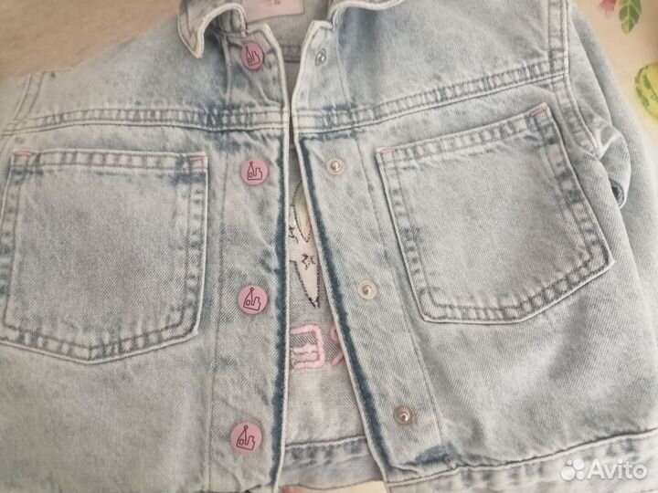 Джинсовка куртка для девочки