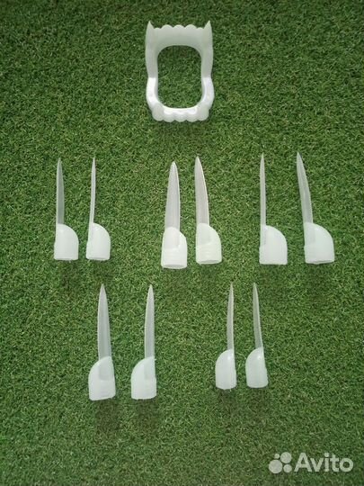 Накладные ногти и зубы